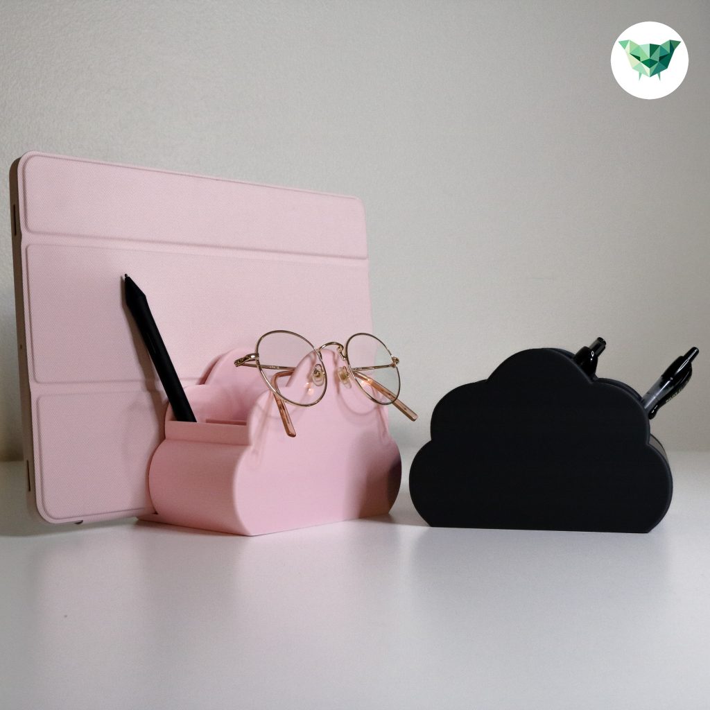 This stand helps you to organize your stuff and free up your desk space. It can hold your iPad, tablet, laptop, notebook, glasses, pen etc! Use it, for example on your desk, bedside table or anywhere you need it to be.